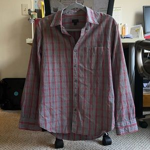J. Crew Plaid Button Down Shirt